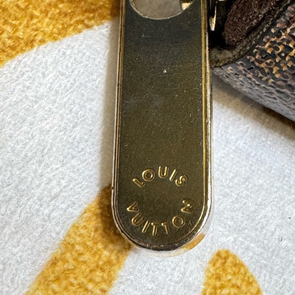 Louis Vuitton Brown Monogram Vintage Checkered Long Damier Ebene Wallet - Picture 4 of 11